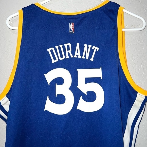 Adidas Gold State Warriors Kevin Durant 35 NBA4her Basketball Jersey Women XXL - Picture 4 of 7